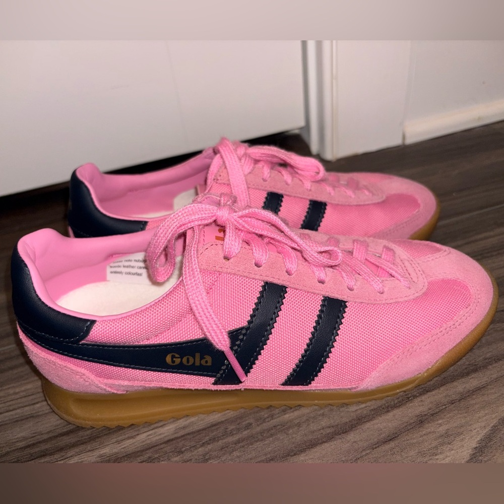Gola Pink and Navy Women's Sneakers